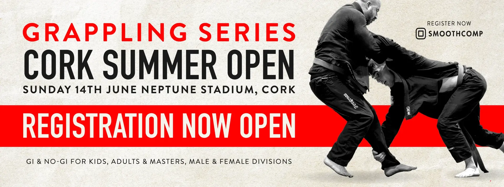 Cork Open Summer 2026 banner
