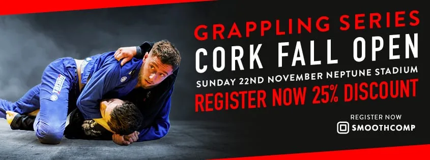 Cork Open Fall 2026 banner, Sunday 22 November at Neptune Stadium